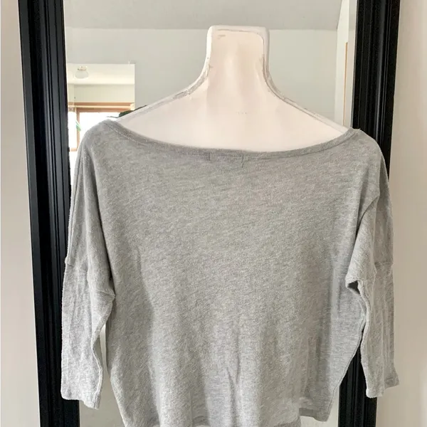OBEY Gray Cropped Shirt - Image 2