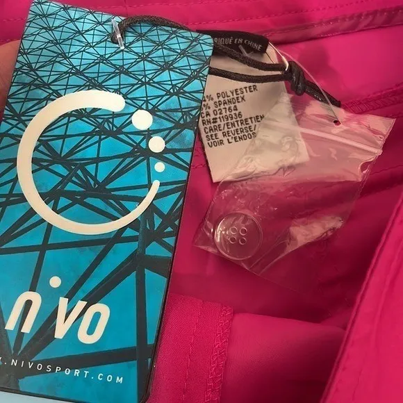 Nivo by Lanctot Womens Pink‎ Golf Shorts Performance Stretch Size 6 NWT - Image 6