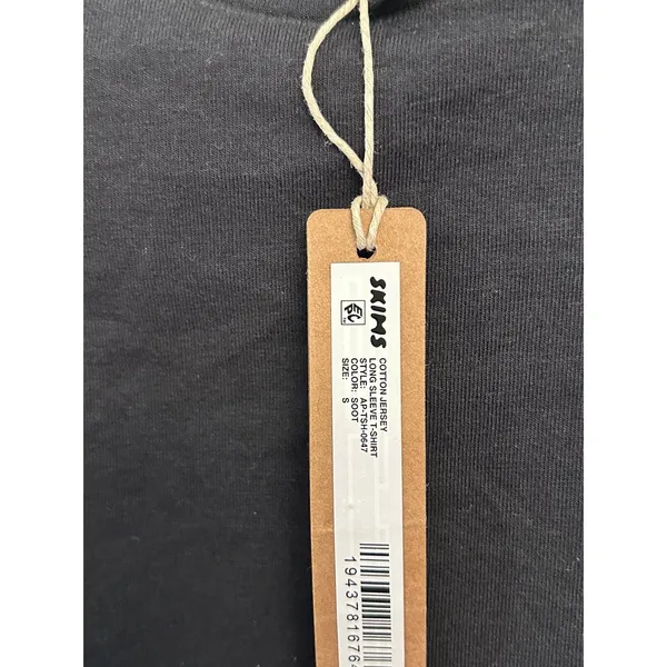 skims cotton jersey soot long sleeve small new with tags - Image 3