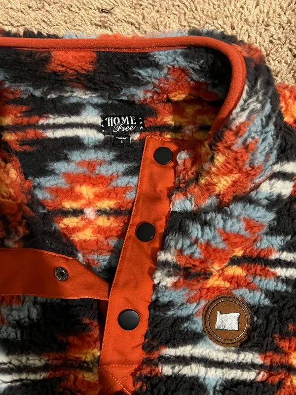 Home Free Sweater Orange Size L - Image 3