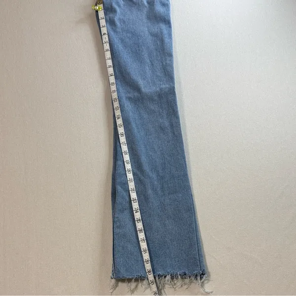 American Eagle Outfitters Light Blue Flare Jeans - Image 8