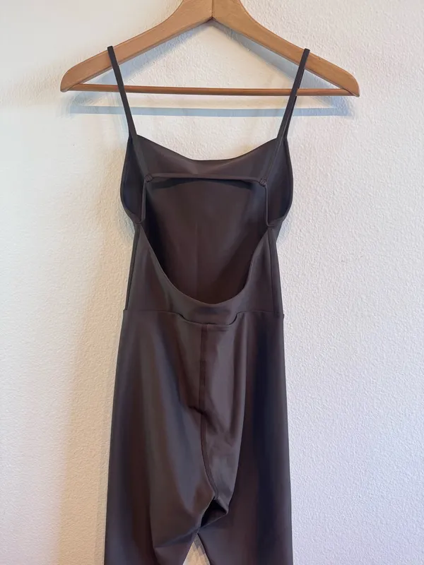 Alo Yoga Airlift Disco Daze Onesie Espresso XXS - Image 5