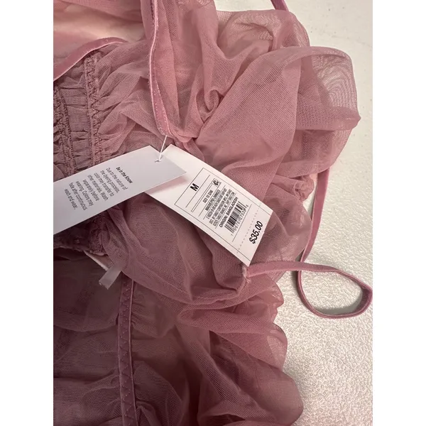 Auden Womens Ruched lingerie slip Dress Bodycon Size M‎ - Image 4