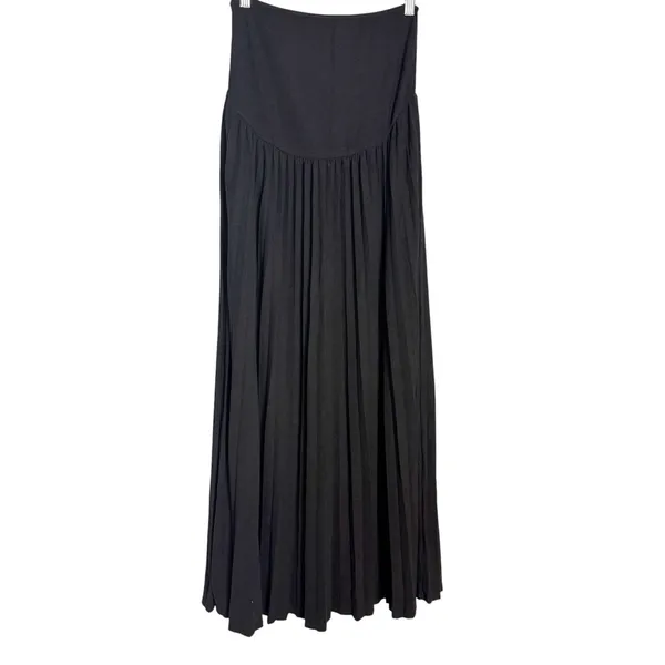 Lioness Field of Dreams Black 2 Piece Muscle Top Foldover Maxi Skirt Set Small - Image 5