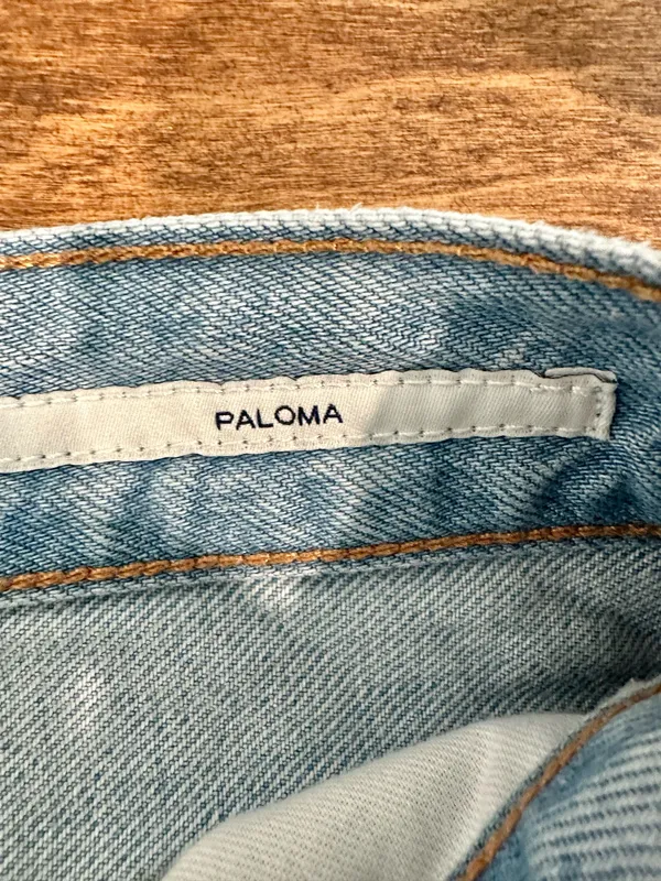Citizens of Humanity Paloma Baggy Wide Leg Jeans 32 Light Wash - Image 5