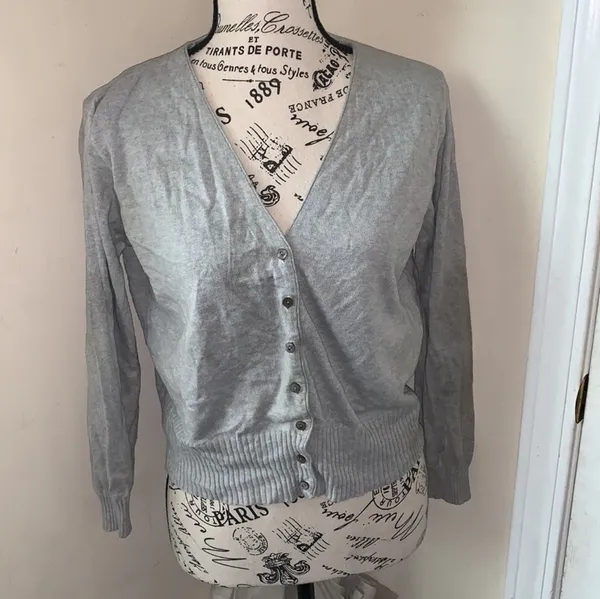 J.Crew Gray Cardigan - Image 4