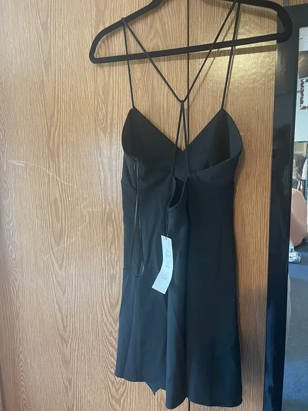 ZARA Black Mini Dress - Image 2