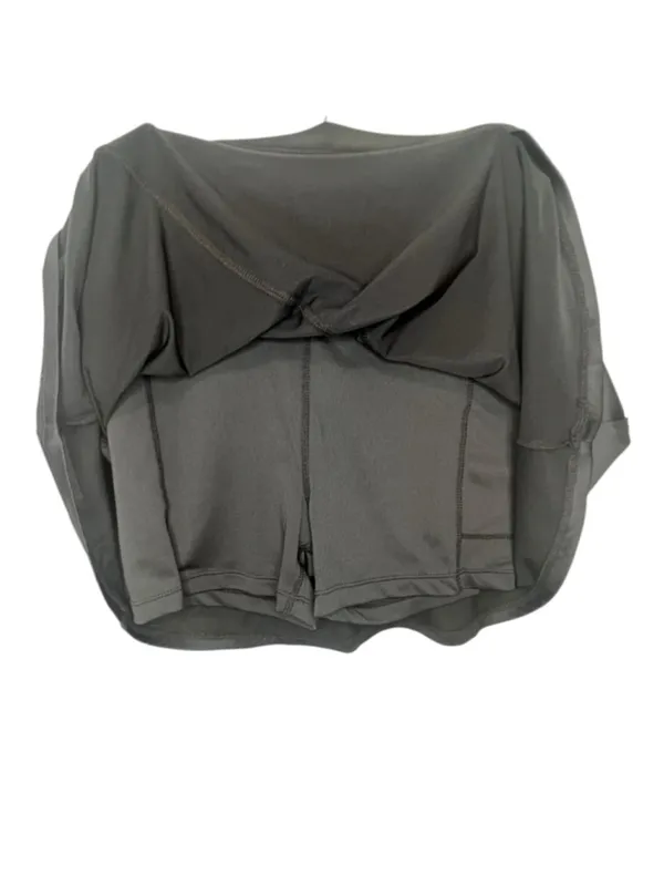 Nine West Active Black Athletic Flowy Mini Tennis Skort - Image 2