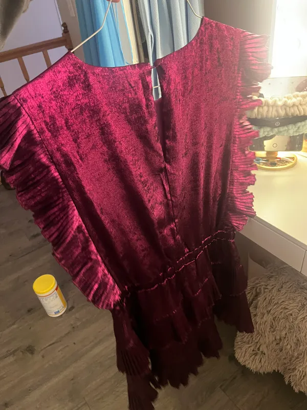 TCEC Purple Shimmer Dress - Image 3