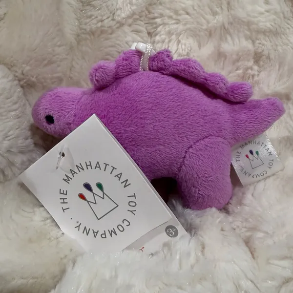 Purple Dinosaur Key Holder by Manhattan Toy Company - Image 2