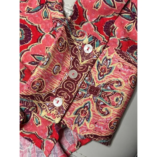 Free People Falling For You Long Sleeve Blouse size Small NEW - Image 8