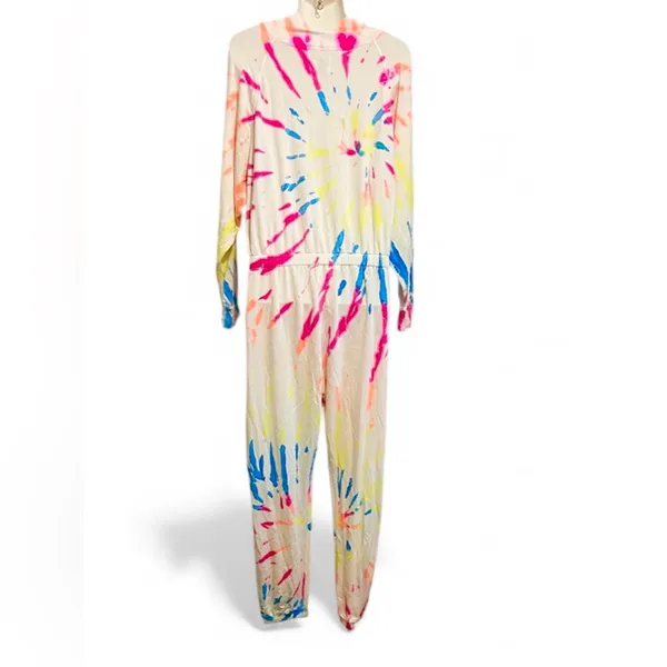 Lezat Vibrant Multicolor Women's Jumpsuit Blue Size L - Image 6