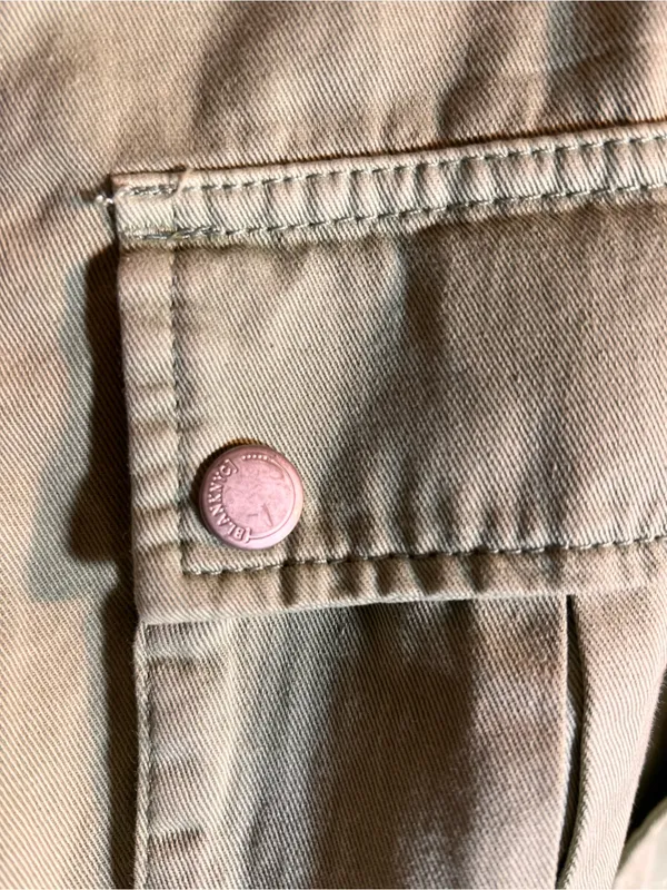 Blank NYC Sage Green Utility Jacket with Drawstring - Image 3