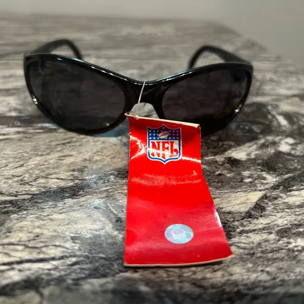 NFL Carolina Panthers Black Casual Sport Sunglasses - Image 2