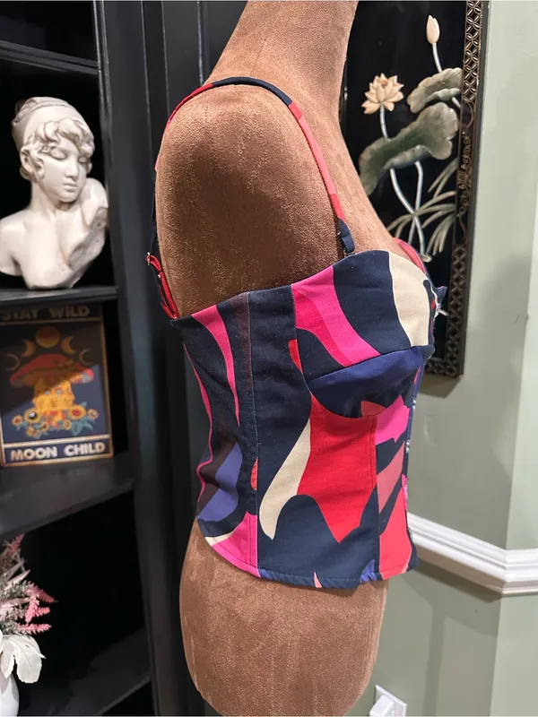 RESA Sienna Bustier Crop Tank Top – Size Small - Image 6