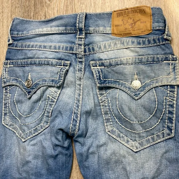 True Religion Straight Leg Big T Jeans - Image 13