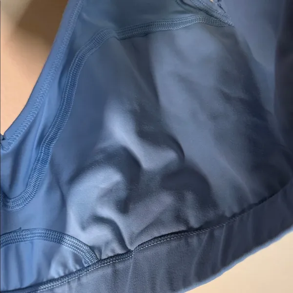 Gymshark Light Blue Racerback Sports Bra - Image 4