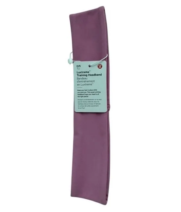 Lululemon Womens Luxtreme Training Headband Pink Frosting - Image 13