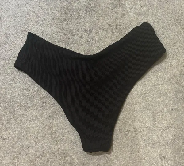 Black Bikini Bottoms Size XS - Image 3