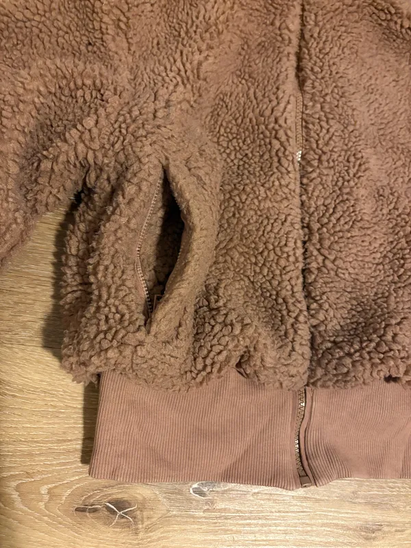 Fabletics Full Zip Sherpa Hoodie - Image 3