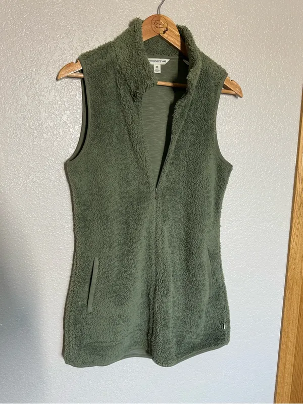 Toad & co Allie Sherpa fleece vest - Image 3