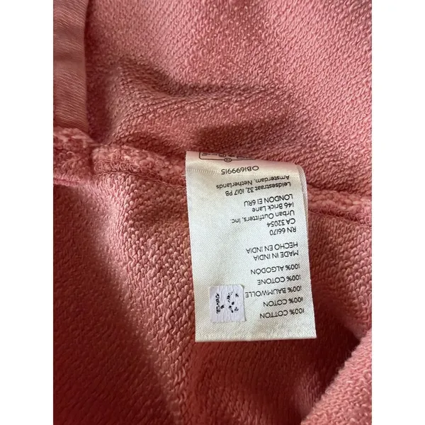 Free People We The Free Clean‎ Prep Polo Pink/Rose Women's Size Medium - Image 10