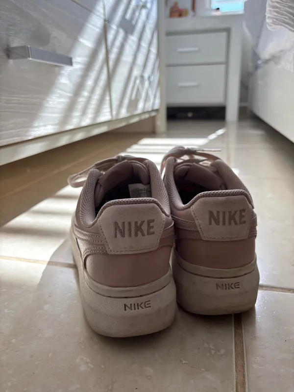 Pink Nike Platform Air Force - Image 2