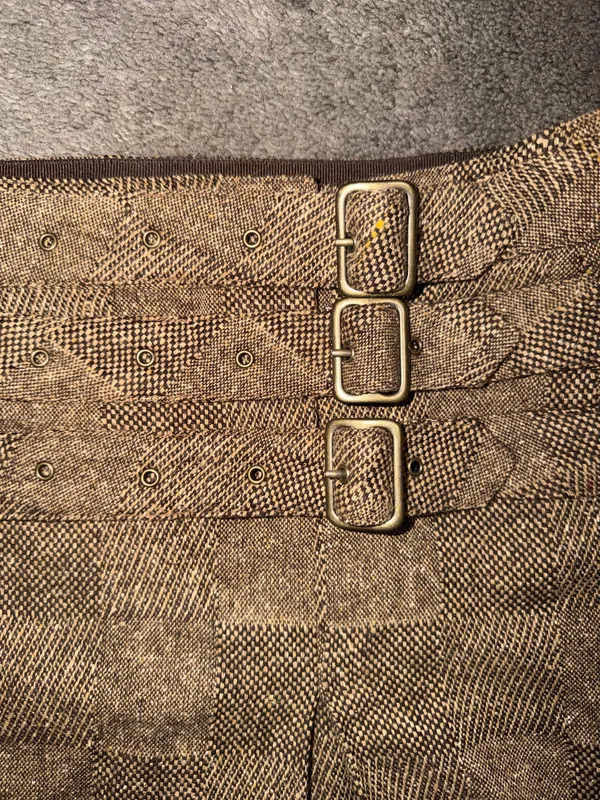 Express herringbone tweed mini skirt - Image 2