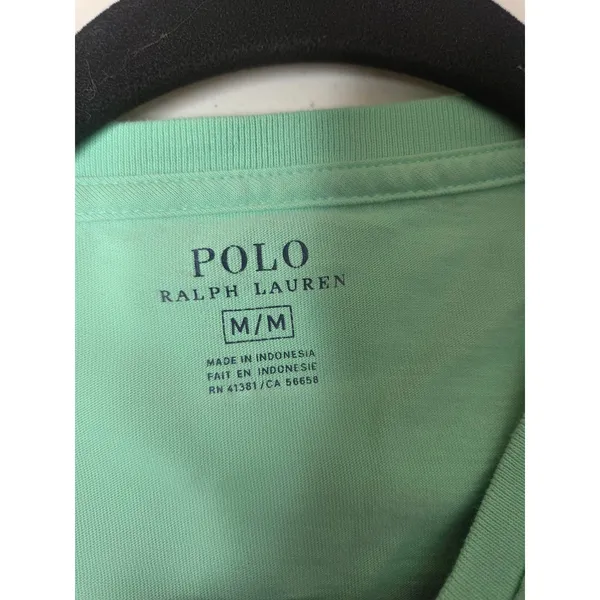 Polo Ralph Lauren Women’s M Sea Foam Green V‑Neck Short Sleeve T‑Shirt - Image 4