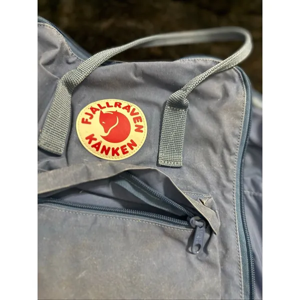 Fjällräven Kanken backpack blue academic bag - Image 5