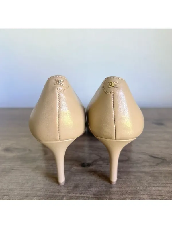 Sam Edelman NEW Women's Jordyn Nude Leather Pump Size 8.5 #B1408 - Image 6