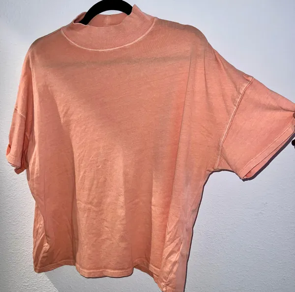 Free People Fearless Tee Coral Most - Image 7