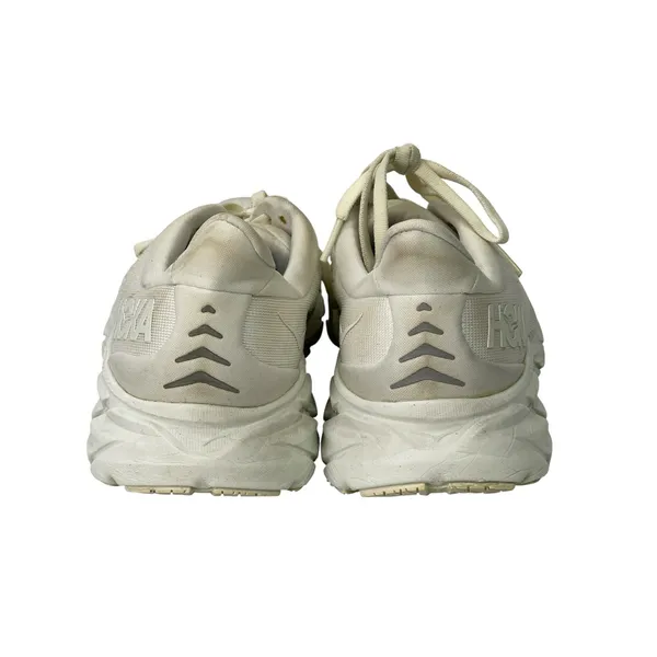 Hoke One One Clifton 8 Women's White Lace Up Athletic Running Shoes Size 8.5B - Image 3