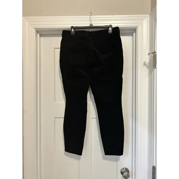 Duluth Trading Co Corduroy High Rise Skinny Ankle Pant Womens 14 Black - Image 6