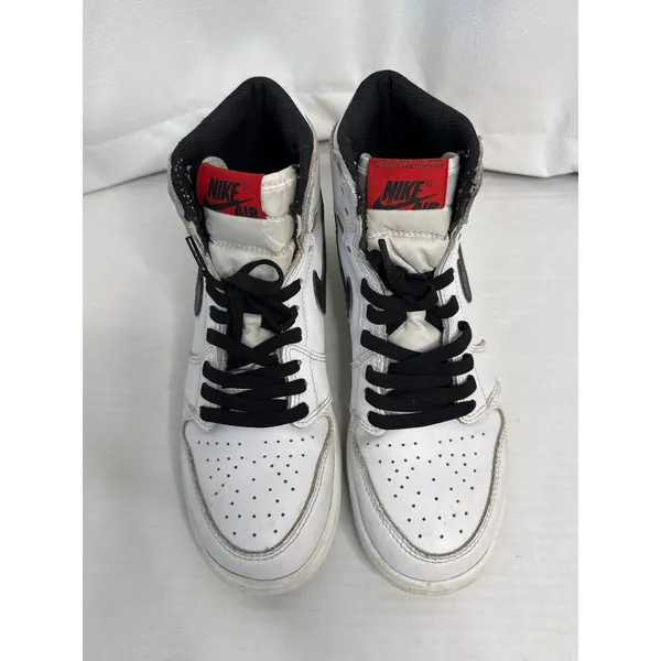 2016 Nike Air Jordan 1 Yin Yang White Black 6Y Womens 7.5 - Image 9