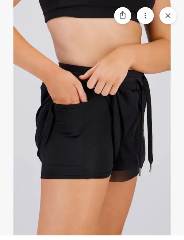Varsity Spirit Varsity Luxe Petal Varsity Shorts - Image 2