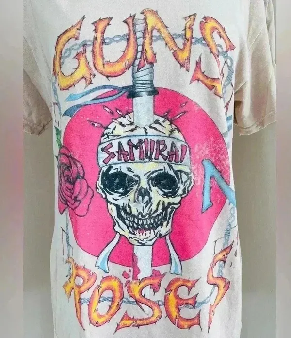 Urban Outfitters Guns N' Roses Samurai T-Shirt Size Small NWOT $40 - Image 3
