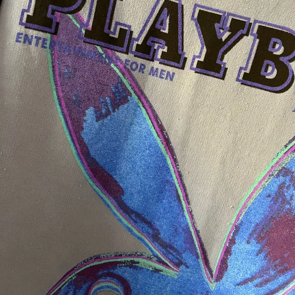 {Playboy} x Andy Warhol Brand New Oversized Sweatshirt - Image 2