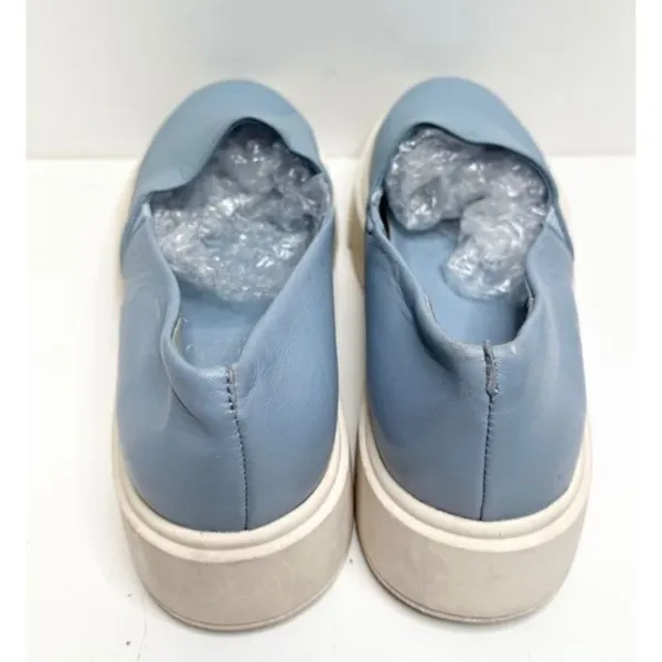 Vince Camuto Slip On Sneakers Platform Leather Casual Blue Shoes Size‎ 7 - Image 5