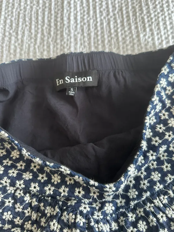 En Saison Sivan Mini ruffle skirt summer daisy print - Image 3