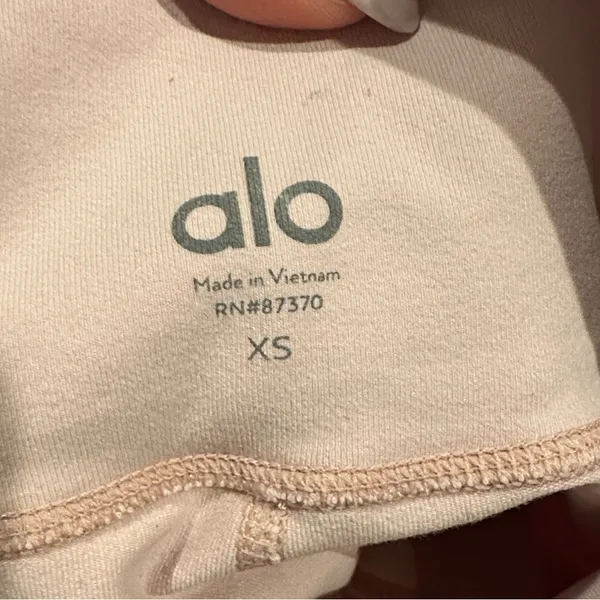 Alo Yoga High-Waist Airfresh Legging soft baby ballet pink XS - Image 7