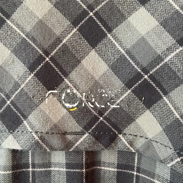 Carhartt Force Women’s Plaid Button-Up Shirt – Size XL (16/18) Gray/Pink - Image 4