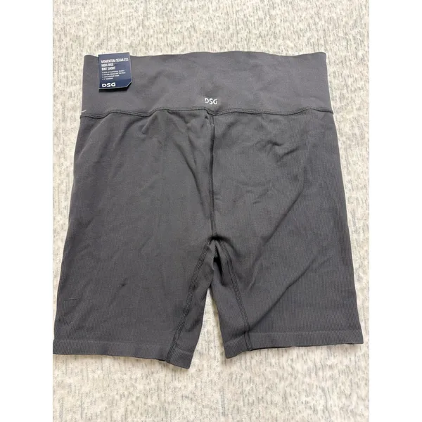 DSG‎ Momentum Seamless High-Rise Bike Shorts Graphic Charcoal XL NWT - Image 3