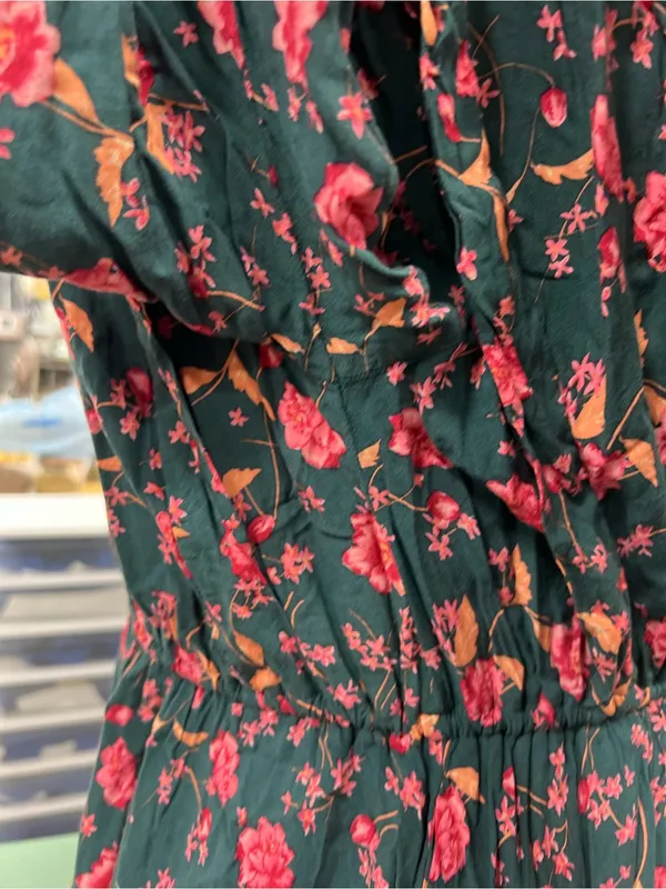 Free People Floral Print LS Free People Floral Print Long Sleeve Mini Dress M - Image 10