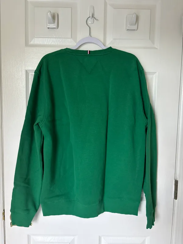 Tommy Hilfiger Green Logo Crewneck - Image 6