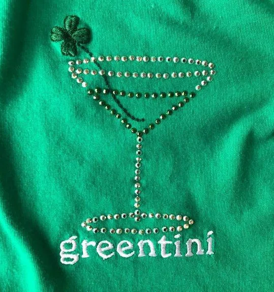 Mac & Belle Greentini Top Martini Clover Party - Image 2