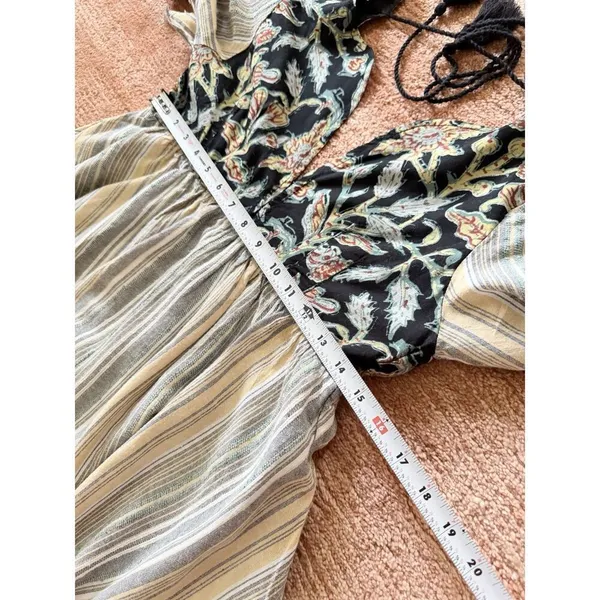 Free People Boho Mini Dress XS - Image 5