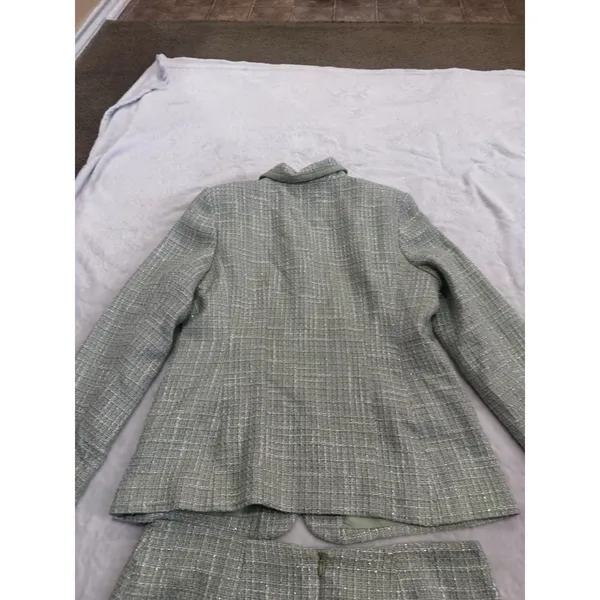 Amanda Smith Size 14 twill skirt suit set - Image 13