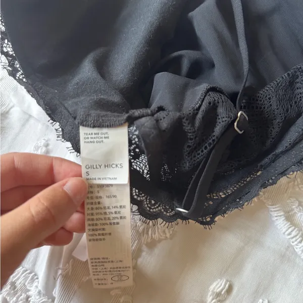 Gilly Hicks Black Lace Bralette Corset Top - Image 5