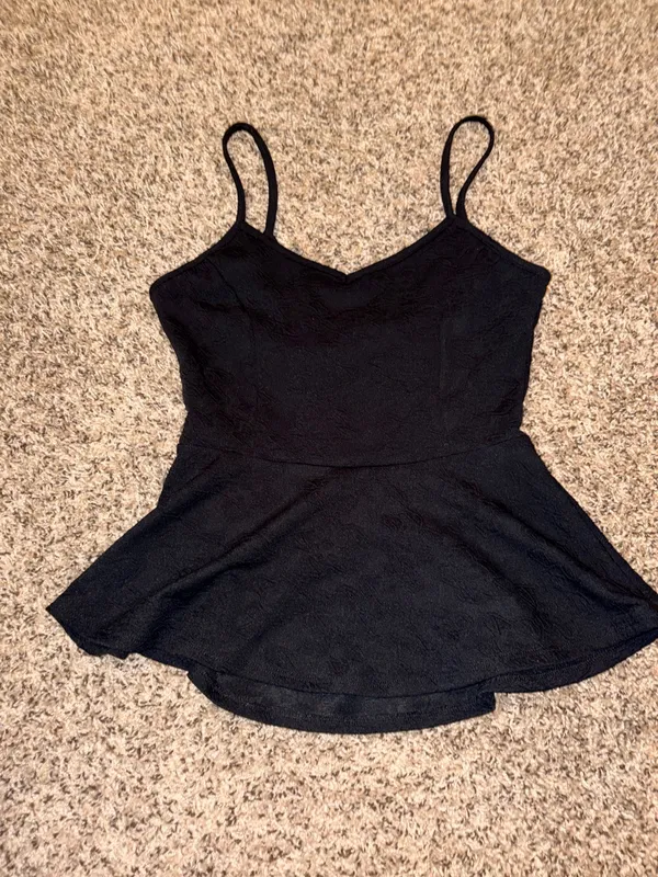 Wet Seal Top Black - Image 2